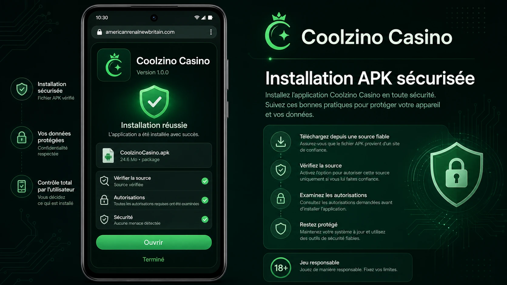 Coolzino APK : installation Android et précautions