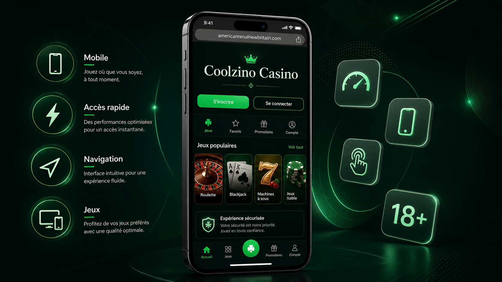 Pourquoi utiliser Coolzino Casino Mobile ?