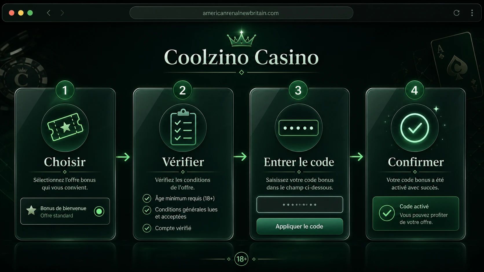 Comment utiliser un Coolzino Code Bonus ?