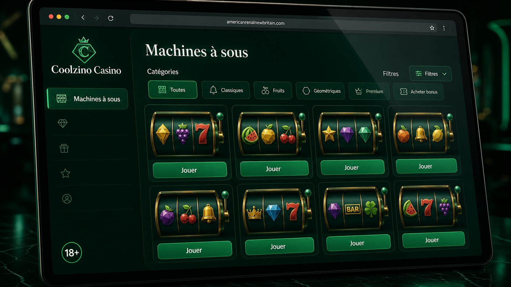 Machines à sous en ligne