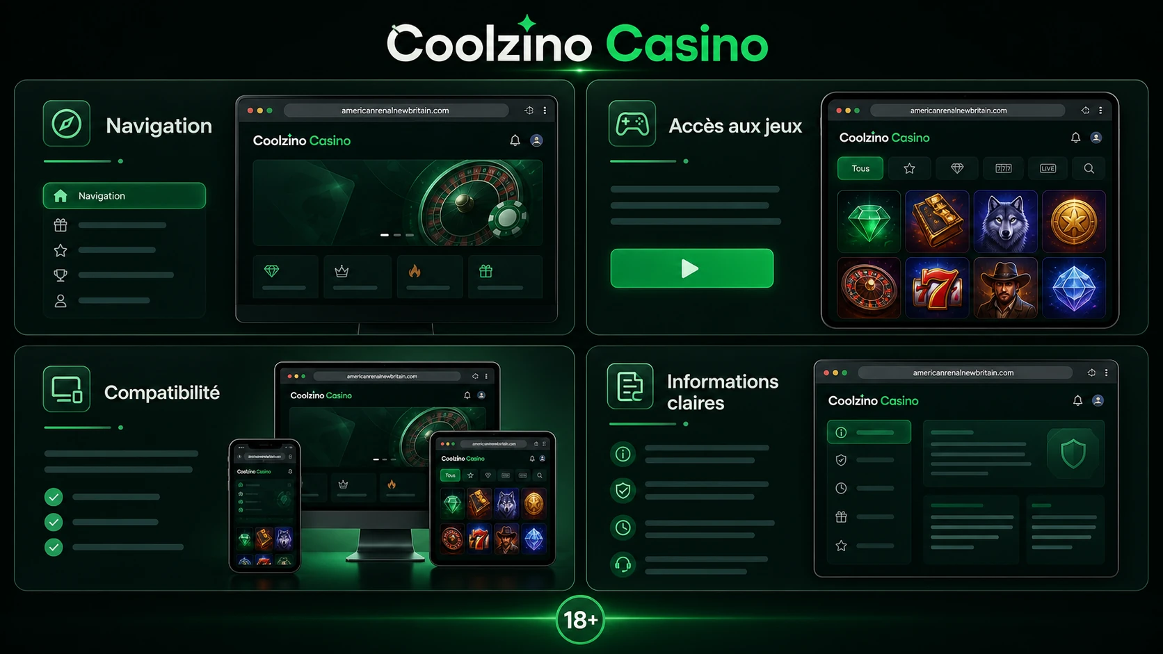 Pourquoi choisir Coolzino Casino en ligne ?